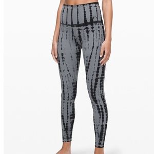 Lululemon Vert Shibori Magnet Grey Black Night